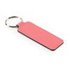 Picture of Economy Rectangular Key Fob, in Belluno, a vegan coloured leatherette with a subtle grain.