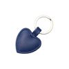 Picture of Heart Shaped Key Fob in Soft Touch Vegan Torino PU. 