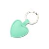 Picture of Heart Shaped Key Fob in Soft Touch Vegan Torino PU. 