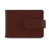 Picture of Deluxe Credit Card Case with a Strap in Belluno, a vegan coloured leatherette with a subtle grain.