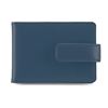 Picture of Deluxe Credit Card Case with a Strap in Belluno, a vegan coloured leatherette with a subtle grain.