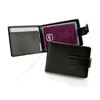 Picture of Torino matt velvet vegan PU Deluxe Credit Card Case for 6-8 Cards with a Strap.