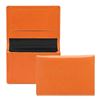 Picture of Business Card Dispenser in Belluno, a vegan coloured leatherette with a subtle grain.