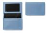 Picture of Deluxe Business Card Dispenser with Framed Window Pocket, choose from of 19 contemporary colours, in Soft Touch Vegan Torino PU. 