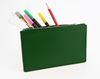 Picture of Small Zipped Pouch in Belluno, a vegan coloured leatherette with a subtle grain.
