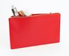 Picture of Small Zipped Pouch in Belluno, a vegan coloured leatherette with a subtle grain.