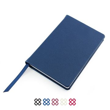 Picture of Pocket Casebound Notebook, choose from 5 colours in vegan Recycled Como.