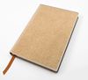 Picture of Palma Natural Recycled Leather A5 Casebound Notebook in 5 Colours