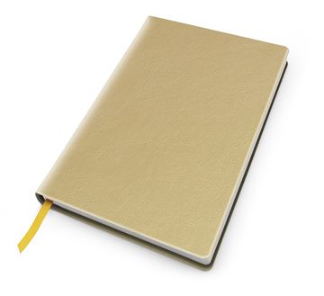 Picture of Metallic Leather Look A5 Casebound Notebook