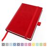 Picture of Torino Vegan Soft Touch Pocket Casebound Notebook with Elastic Strap & Pen Loop