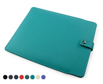 Picture of Recycled ELeather iPad Pro Tablet Sleeve, made in the UK in a choice of 8 colours.