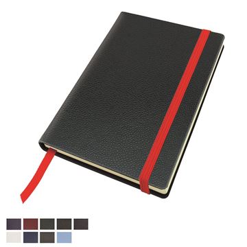 Picture of Exotic Textured  Pocket Casebound Notebook with Elastic Strap