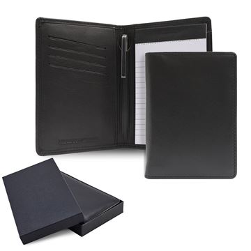 Picture of Sandringham Nappa Leather Notepad Jotter with Pen