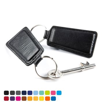 Picture of Trapeze Key Fob in Soft Touch Vegan Torino PU. 