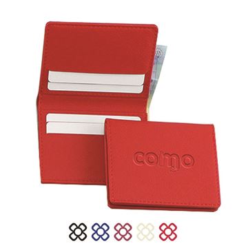 Picture of Slim Wallet in recycled Como, a quality vegan PU.