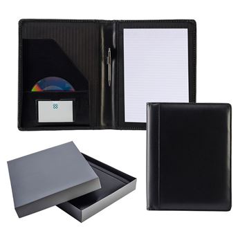 Picture of Ascot Leather A4 Deluxe Folder 