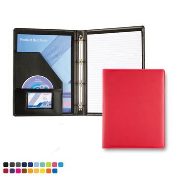 Picture of A4 Slim Ring Binder in Soft Touch Vegan Torino PU. 