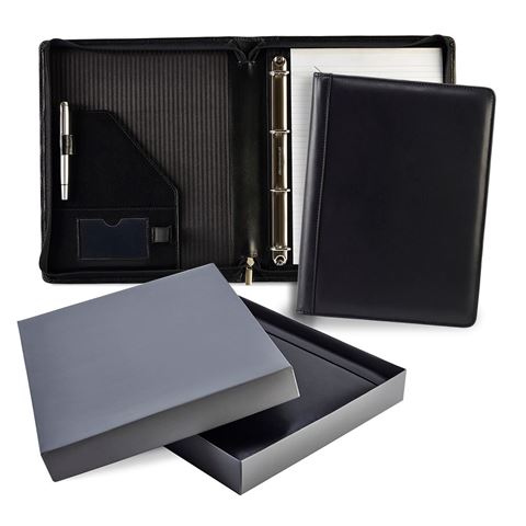 Picture of Ascot Leather Zipped Ring Binder