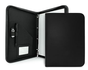 Picture of Clapham PU A4 Zipped Ring Binder