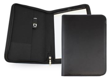 Picture of Clapham PU A5 Zipped Conference Folder 