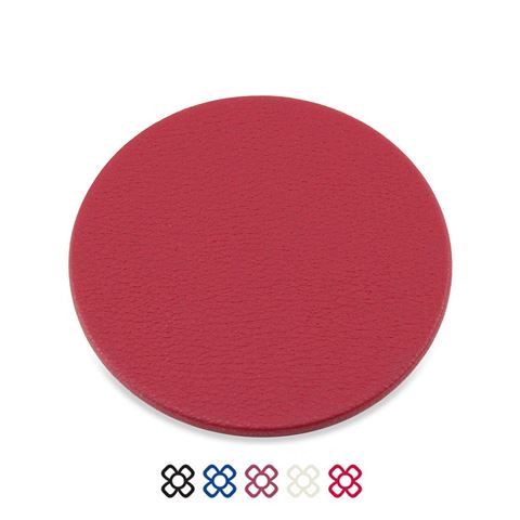 Picture of Round Coaster in recycled Como, a quality vegan recycled rPET.