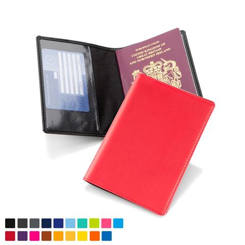 Picture of Passport Wallet in Soft Touch Vegan Torino PU.