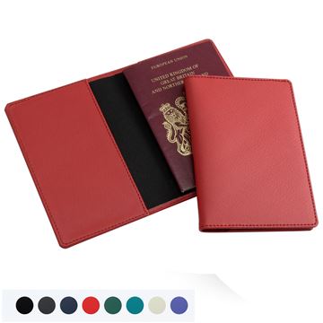 Picture of Recycled ELeather Passport Wallet