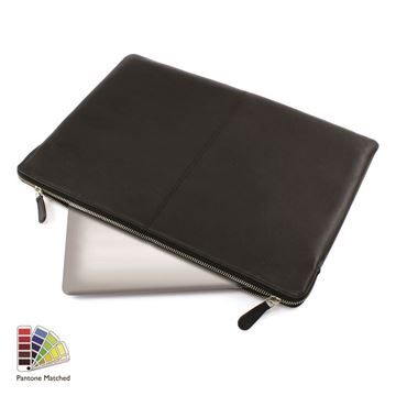 Picture of Pantone Matched Sandringham Leather Lap Top Case