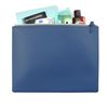 Picture of Colours Large Zipped Pouch in recycled Como, a quality vegan PU.