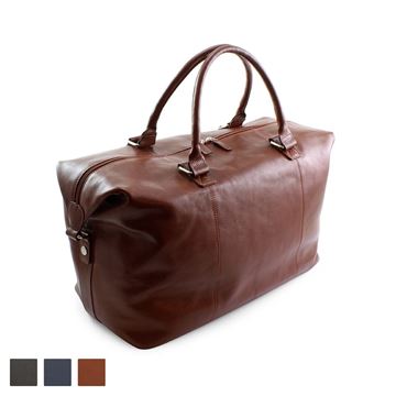 Picture of Accent Colours Sandringham Nappa Leather Weekender Bag