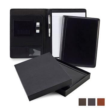 Picture of Accent Sandringham Nappa Leather Colours A4 Conference Pad Holder