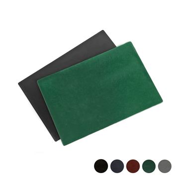 Picture of Hampton Leather Desk Pad, made in the UK in a choice of 5 colours.