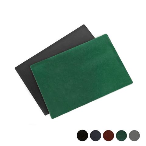 Picture of Hampton Leather Desk Pad, made in the UK in a choice of 5 colours.