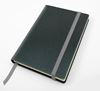 Picture of Palma Natural Recycled Leather  Pocket Casebound Notebook with Elastic Strap & Pen Loop in a choice of 5 colours