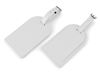 White Porto Luggage Tag