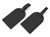 Black Porto Luggage Tag