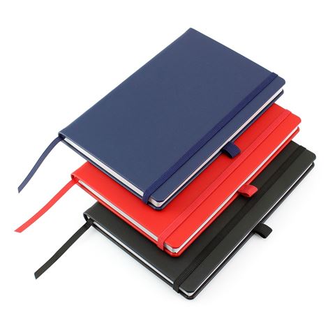 Picture of Porto Eco Express A5 Casebound Notebook with a matching Elastic Strap and Pen Loop