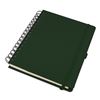 Picture of Deluxe A5 Wiro Notebook with Elastic Strap & Pen Loop in Belluno vegan leather look PU. 