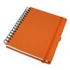 Picture of Deluxe A5 Wiro Notebook with Elastic Strap & Pen Loop in Belluno vegan leather look PU.