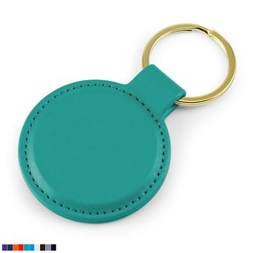 Picture of Porto Round  Key Fob in 13  Colours