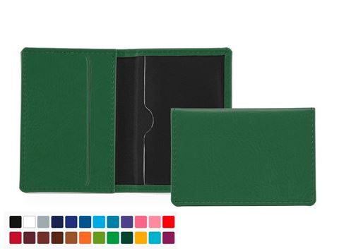 Picture of Oyster Travel Card Case in Belluno, a vegan coloured leatherette with a subtle grain.