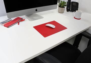 Picture of Flexi Desk Mat 212 x 293 mm, finished in COMO a quality recycled vegan material.