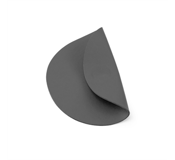 Picture of Flexi Round Coaster finished in Porto, a quality recycled vegan material