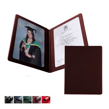 Picture of Universal Leather A4 Certificate or Price List Holder, made in the UK in a choice of 5 colours.